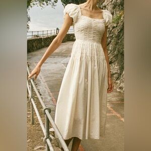 Doen large KATHERINA DRESS -- SALT